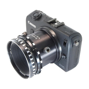 Krasnogorks-2 (16-SP) lens to Canon EOS EF-M camera mount adapter