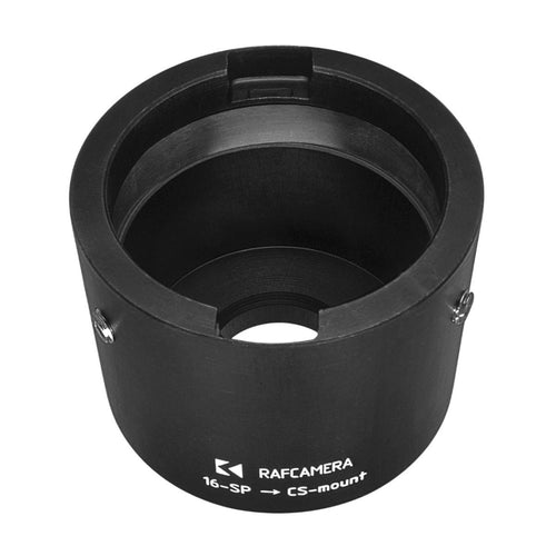 Krasnogorsk-2 (and 16-SP) lens to CS-mount adapter
