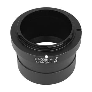 2 inch tube to Nikon F camera mount adapter