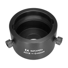 Load image into Gallery viewer, Arri Bayonet (Arri-B) lens to C-mount camera adapter