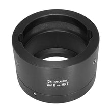 Load image into Gallery viewer, Arri Bayonet (Arri-B) lens to MFT (Micro 4/3) camera mount adapter