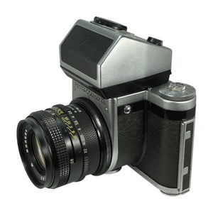 Bayonet V lens to Pentacon Six camera adapter, MACRO
