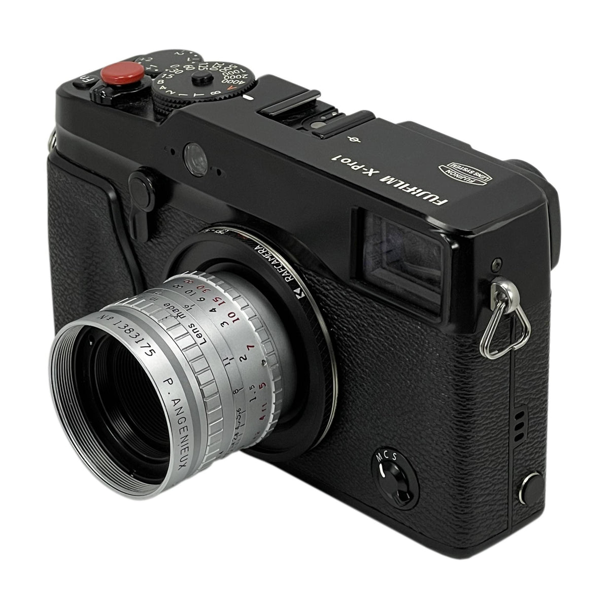 C-mount lens to Fuji X camera mount adapter