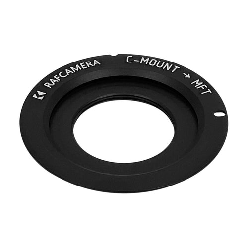C-mount lens to MFT (Micro 4/3) camera mount adapter
