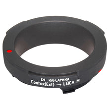 Load image into Gallery viewer, Contax external bayonet lens to Leica M camera mount adapter