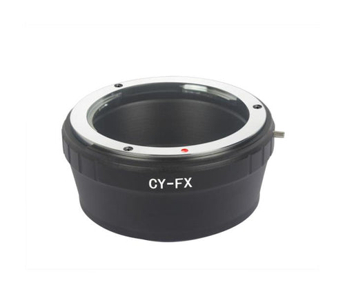 Contax/Yashica (CY) lens to Fujifilm X-mount cameras adapter