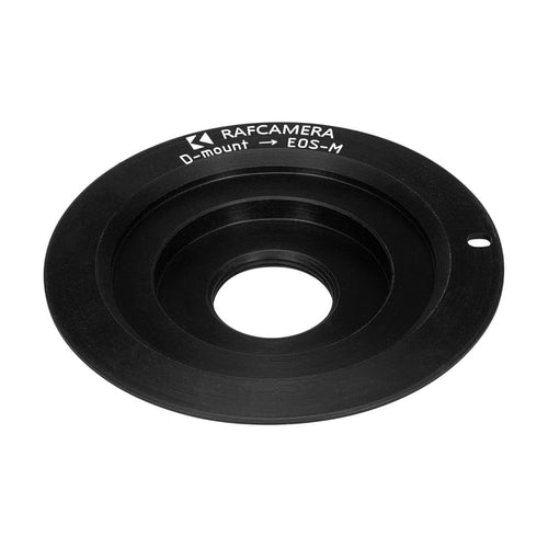 D-mount lens to Canon EOS-M camera mount adapter