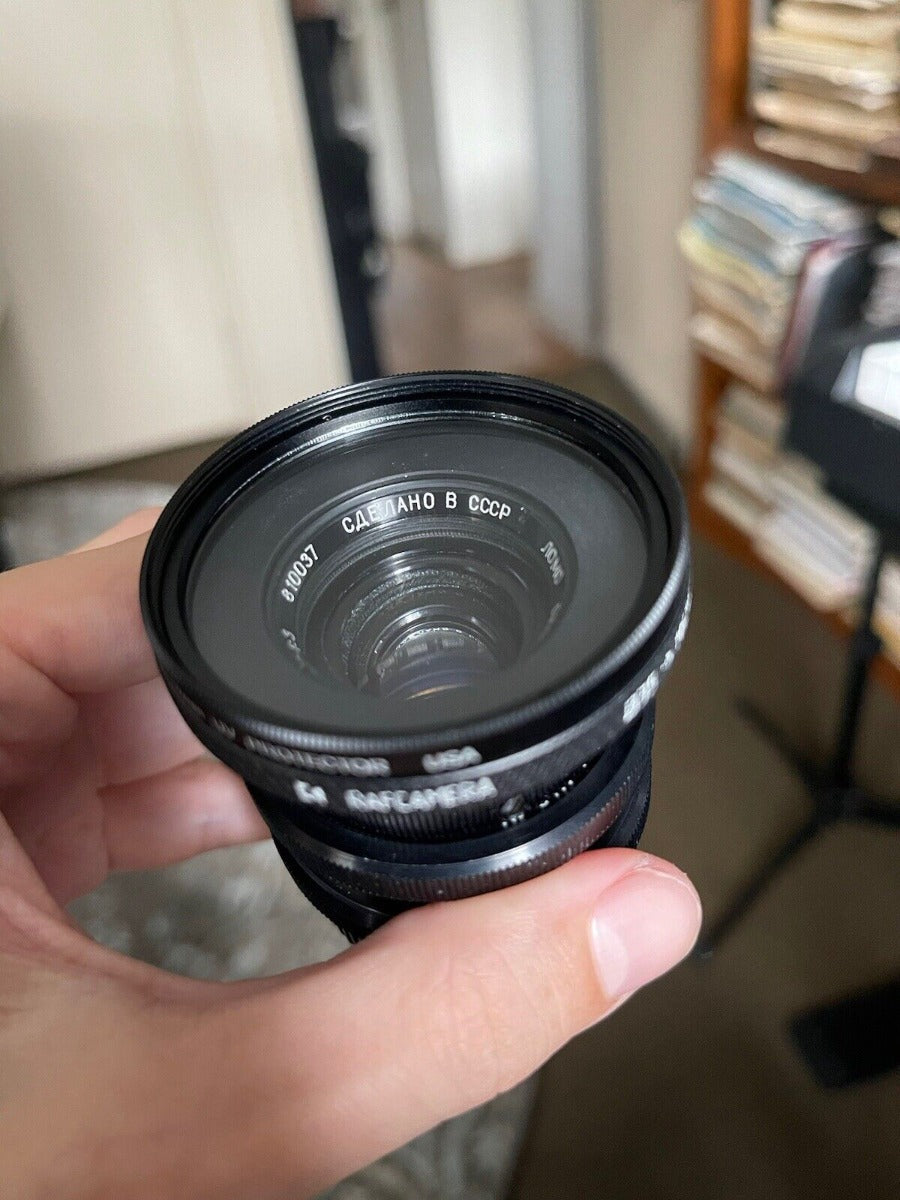 35mm clamp to M52x0.75 female thread adapter