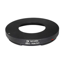 Load image into Gallery viewer, 38.2mm bore to Rolleiflex SLX mount adapter for Compound Dagor shutters