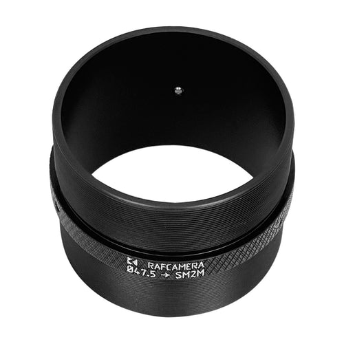 47.5mm clamp to SM2 male thread adapter for Plustek 120 Lens