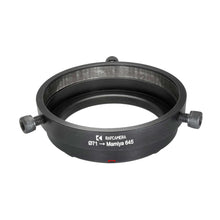 Load image into Gallery viewer, 71mm clamp to Mamiya 645 adapter (to use Schneider Cinelux lenses)