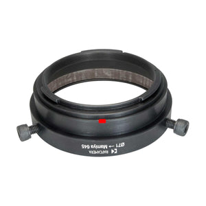 71mm clamp to Mamiya 645 adapter (to use Schneider Cinelux lenses)