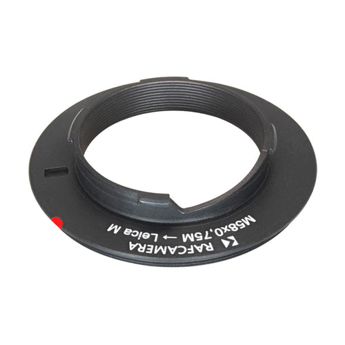 M58x0.75 male thread to Leica M camera mount adapter
