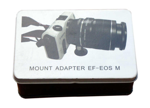 Canon EOS to EOS-M mount adapter with electronics, in gift box