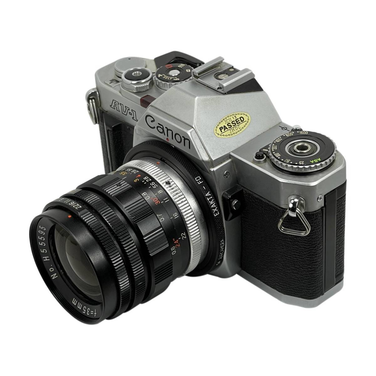 Exakta lens to Canon FD camera mount adapter