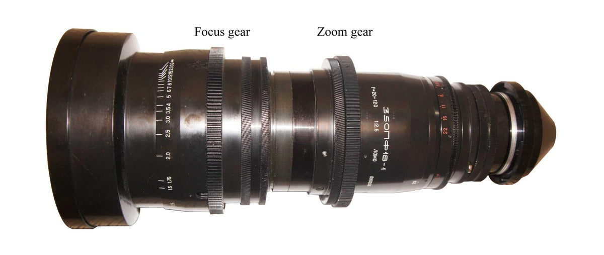 Follow Focus Gear (97-120-10mm) for LOMO 35OPF18-1 20-120mm lens (ZOOM ring)