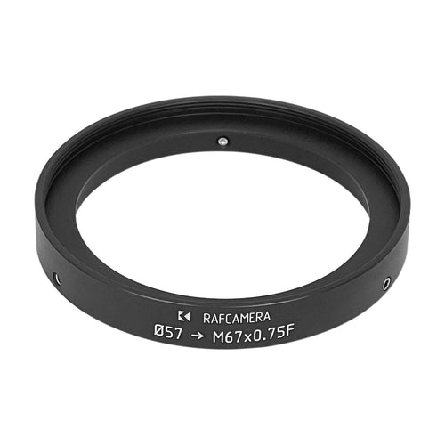 57mm clamp to M67x0.75 female thread adapter for LOMO OKC1-35-1