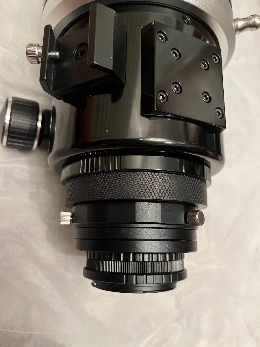 M54x0.75 male to M86x1 female thread adapter