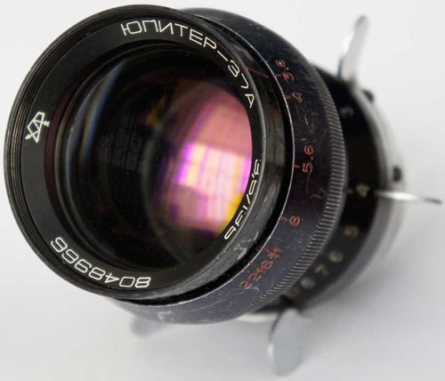 KMZ 3.5/135mm lens Jupiter-37A in rare OCT-18 mount