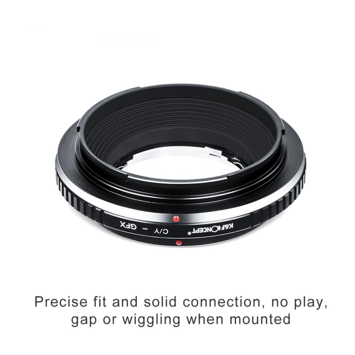 Contax/Yashica Lenses to Fuji GFX Mount Camera Adapter