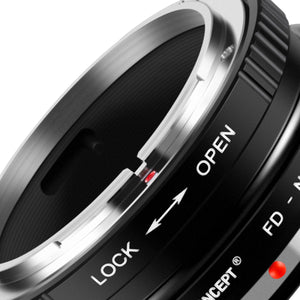 Canon FD Lenses to Nikon Z Mount Camera Adapter