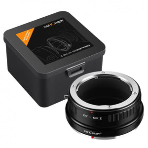 Contax Yashica Lenses to Nikon Z Mount Camera Adapter