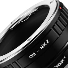 Load image into Gallery viewer, Olympus OM Lenses to Nikon Z Mount Camera Adapter