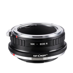 Nikon F Lenses to Canon EOS R Mount Camera Adapter