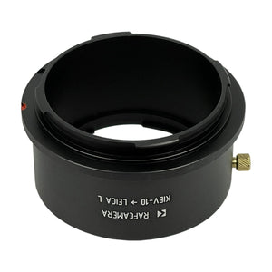 Kiev-10 lens to Leica L camera mount adapter