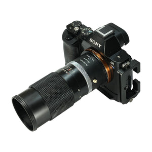 Kiev-10 lens to Sony E-mount camera adapter