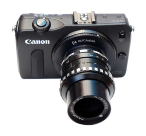 Kiev-16U lens to Canon EOS (EF-M) camera mount adapter