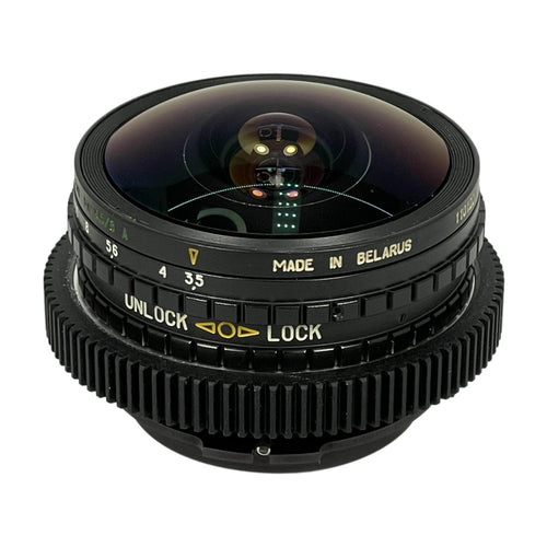 BelOMO Fisheye lens PELENG f/3.5 F=8mm, Arri PL mount