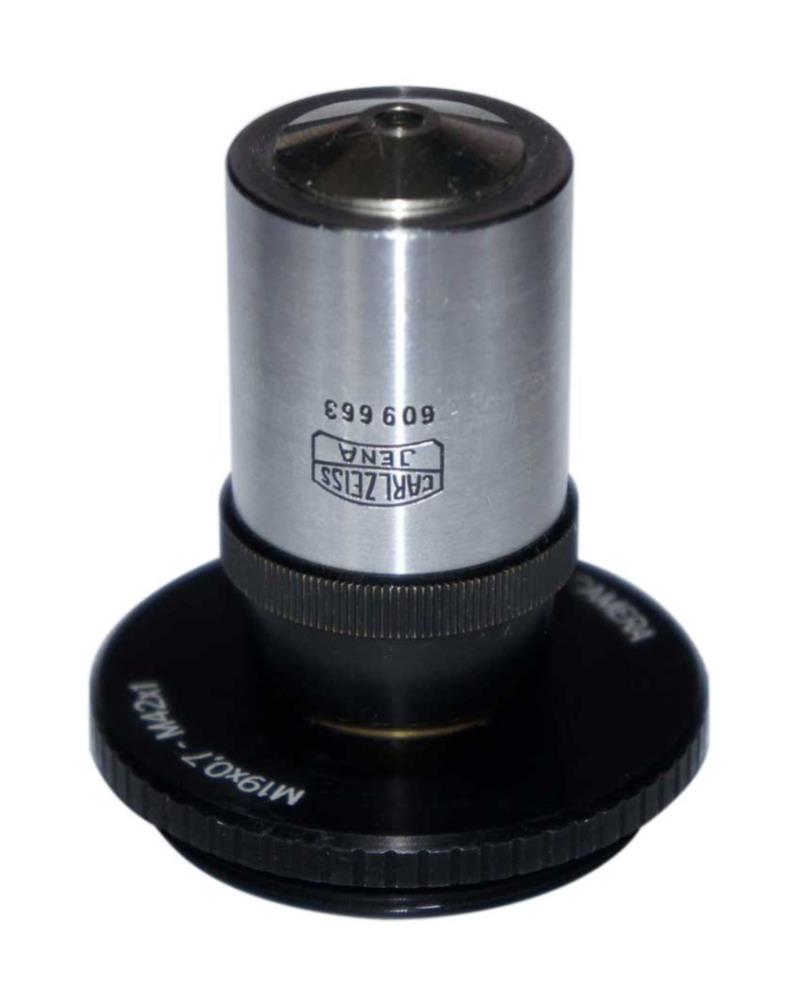 M19x0.75 female to M42x1 male thread adapter