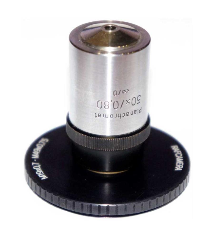 M49x0.75 male to M19x0.75 female thread adapter (49mm to 19mm step-down ring)