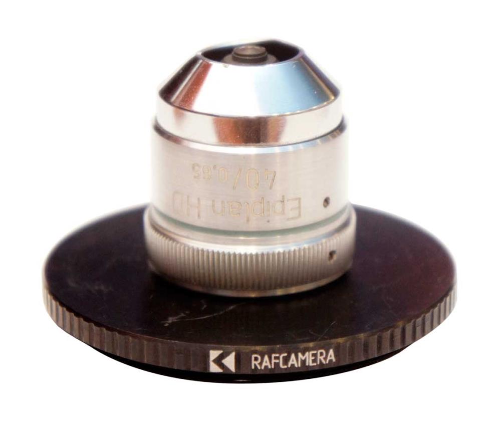 M55x0.75 male to M24x0.75 female thread adapter (55mm to 24mm step-down ring)