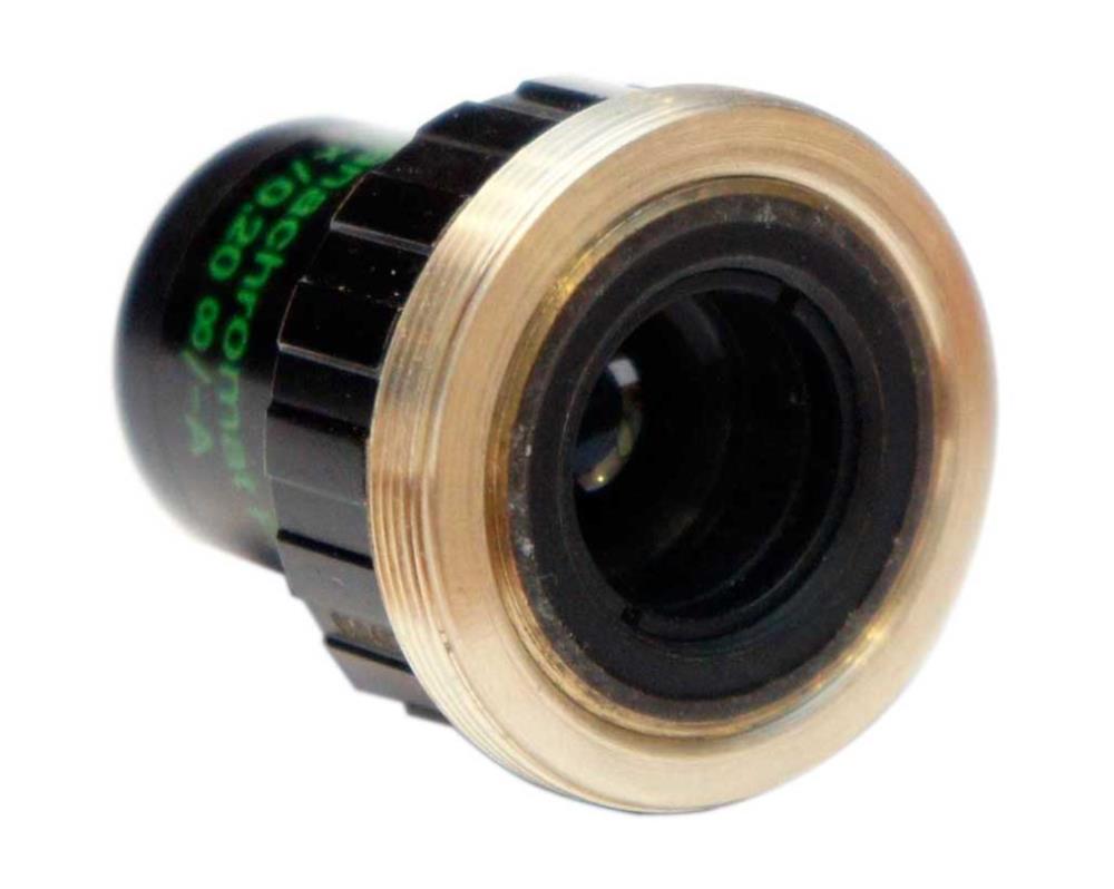 M32x0.75 male to M25x0.75 female thread adapter, flangeless, bronze