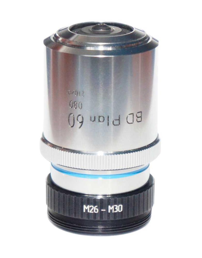 M30x0.75 male to M26x0.7 (36tpi, Mitutoyo) female thread adapter, black