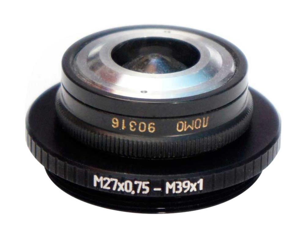 M27x0.75 female to M39x1 (LTM) male thread adapter