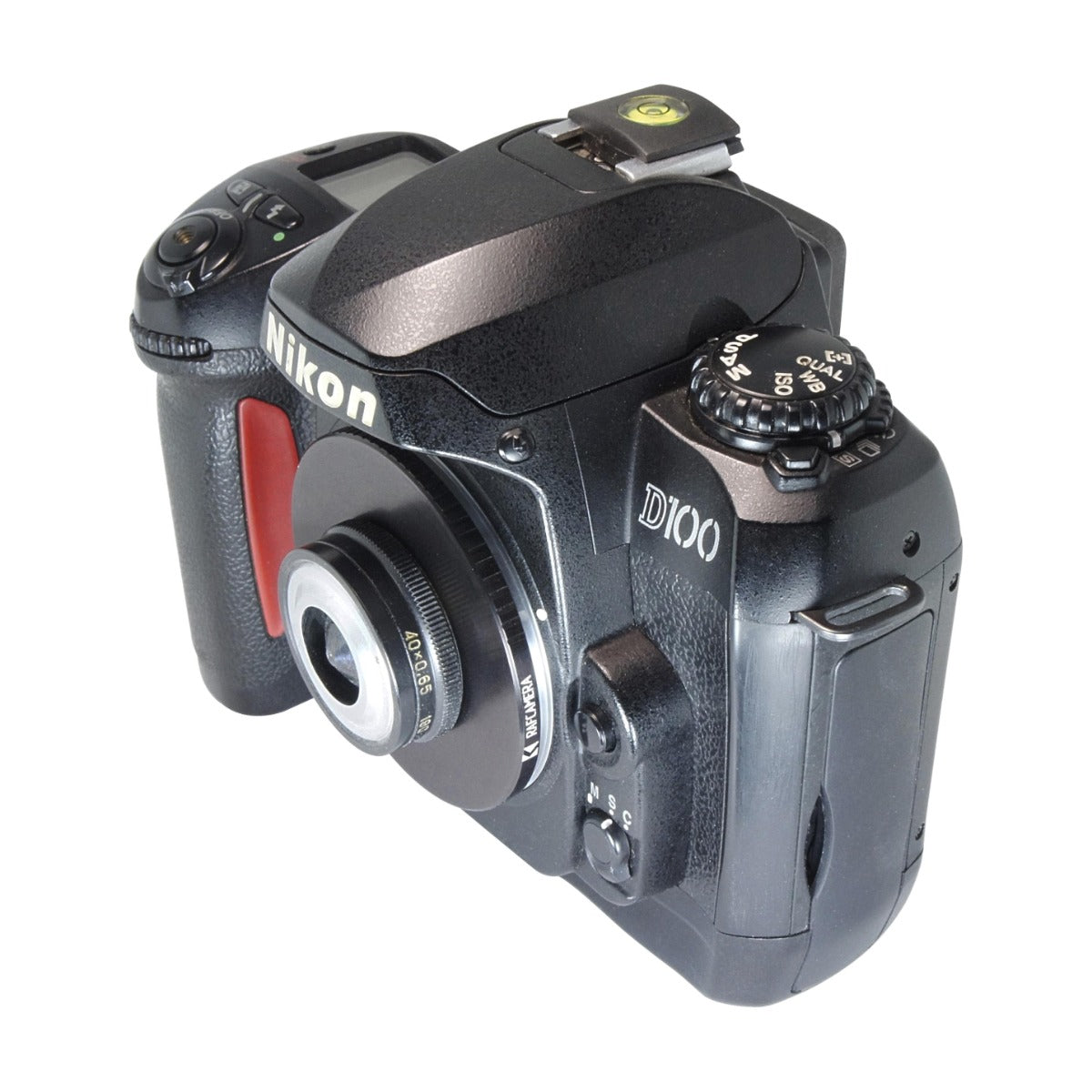 M27x0.75 female thread to Nikon F camera mount adapter