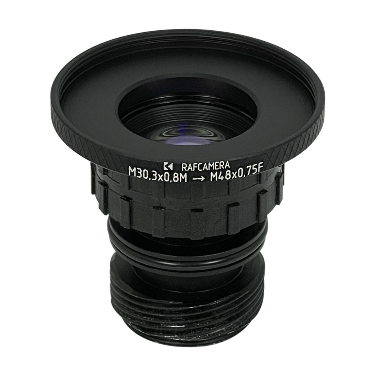 M30.3x0.8 male to M48x0.75 female thread adapter for Envis lens