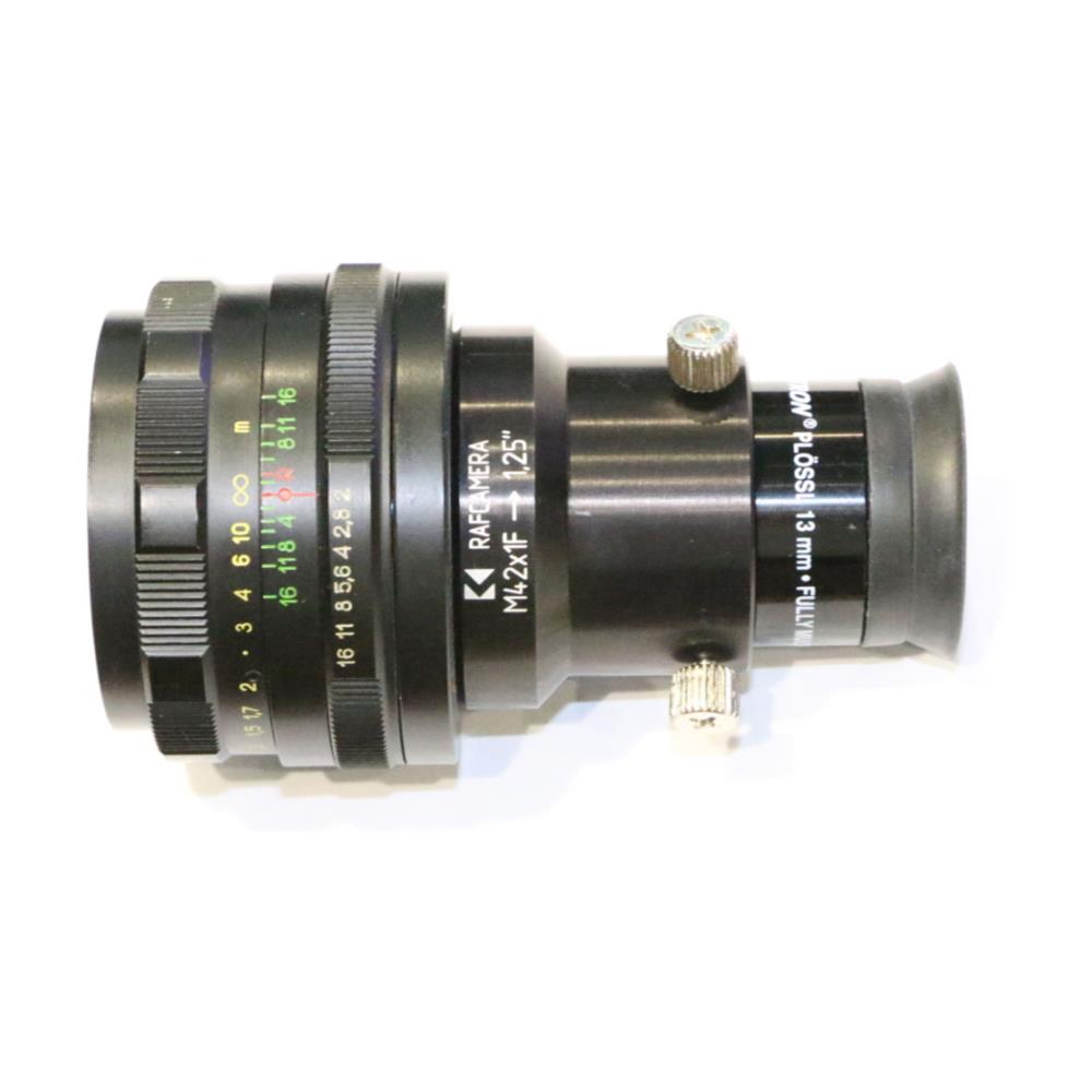 M42x1 female thread to 1.25" telescope eyepiece adapter