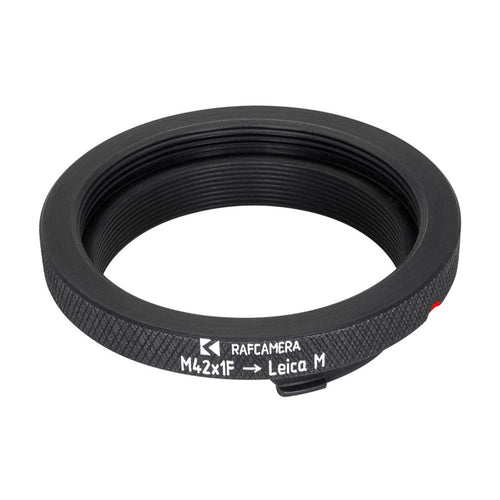 M42x1 female thread to Leica M camera mount adapter for helicoids