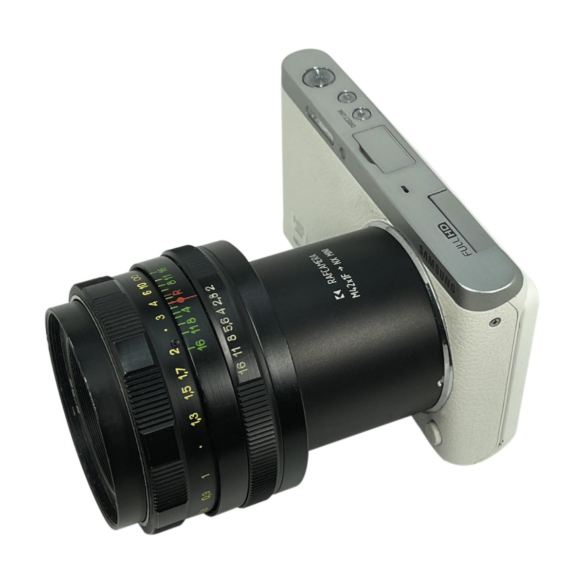M42x1 female thread to Samsung NX Mini camera mount adapter, INFINITY