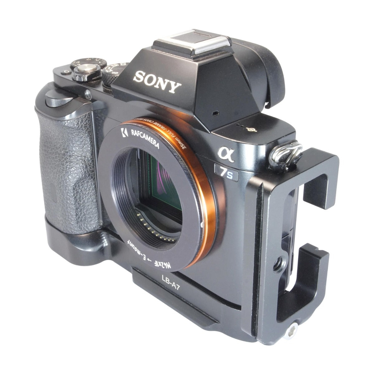 M42x1 female thread to Sony E-mount camera adapter for helicoids