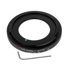 Load image into Gallery viewer, M42x1 lens to Mamiya 645 camera mount adapter with extra M67x0.75 female thread