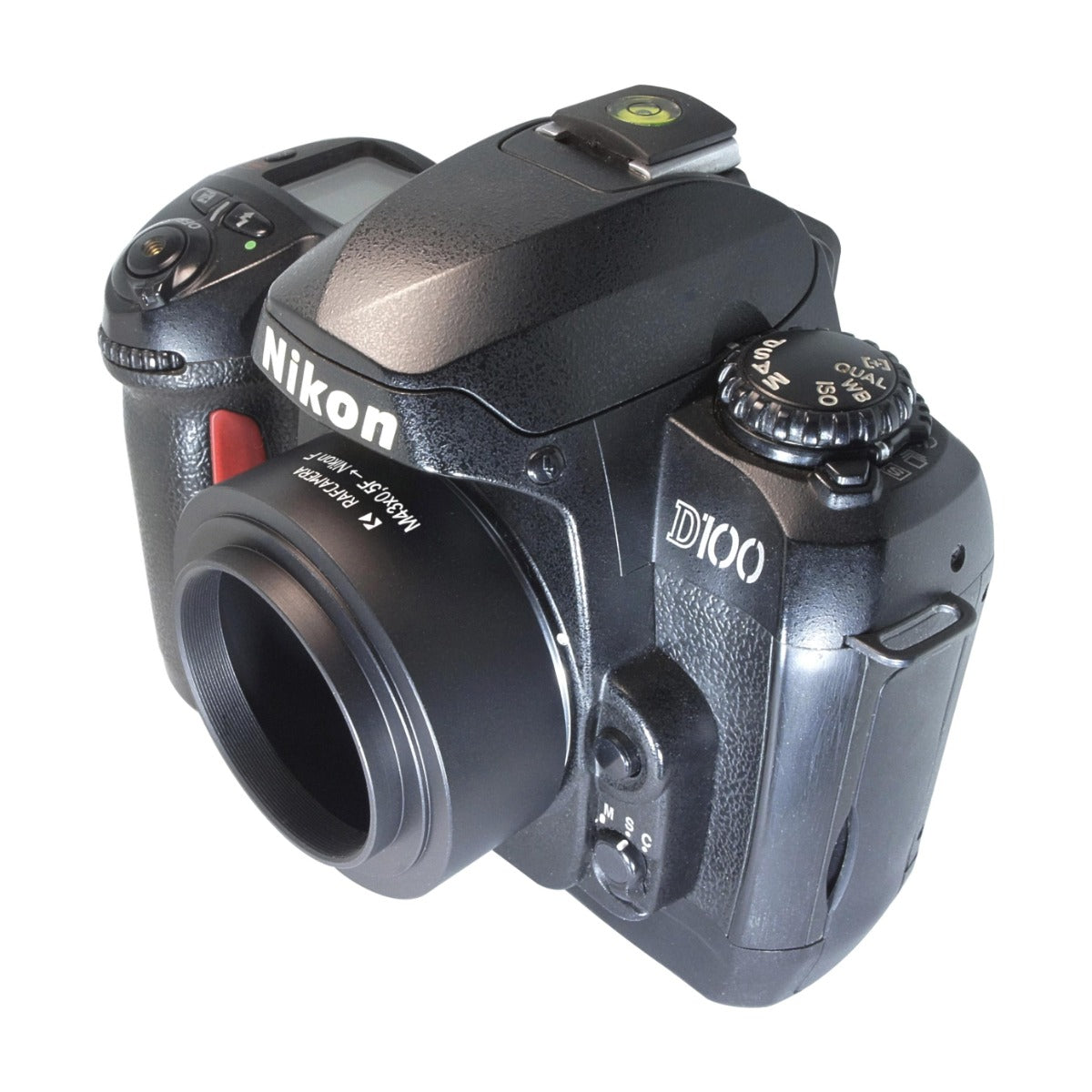 Nikon F back for Minolta auto Bellows III