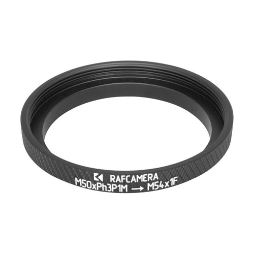 M50xPh3P1 male to M54x1 female thread adapter for Leica MS5
