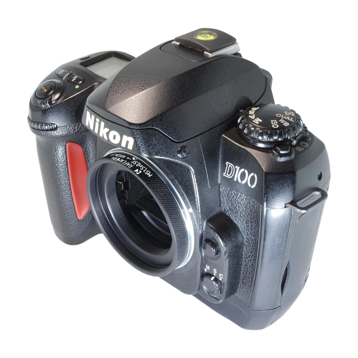 M51.5x0.5 female thread to Nikon F camera mount adapter