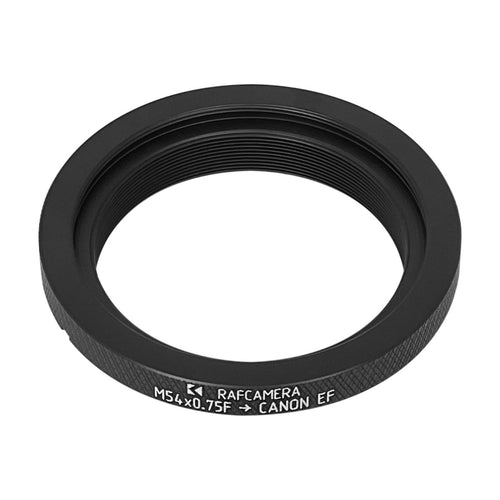 M54x0.75 female thread to Canon EOS (EF) camera mount adapter