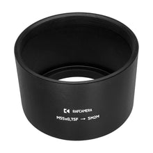 Load image into Gallery viewer, M55x0.75 female to SM2 male thread adapter for Nikon Rayfact VL 0.5x lens